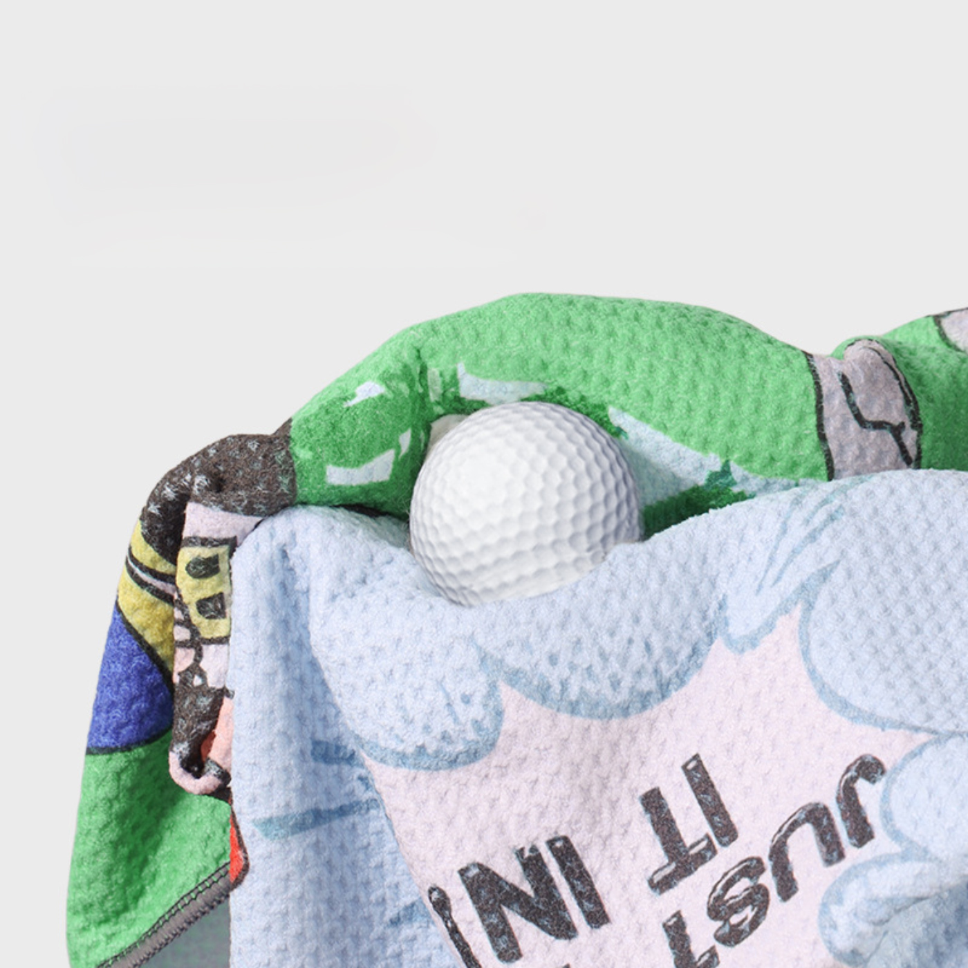 Golf Towel With Carabiner Clip3