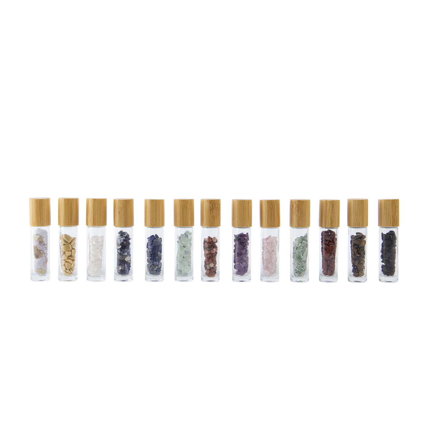 Small Natural Gemstone Roller Ball Bottle2