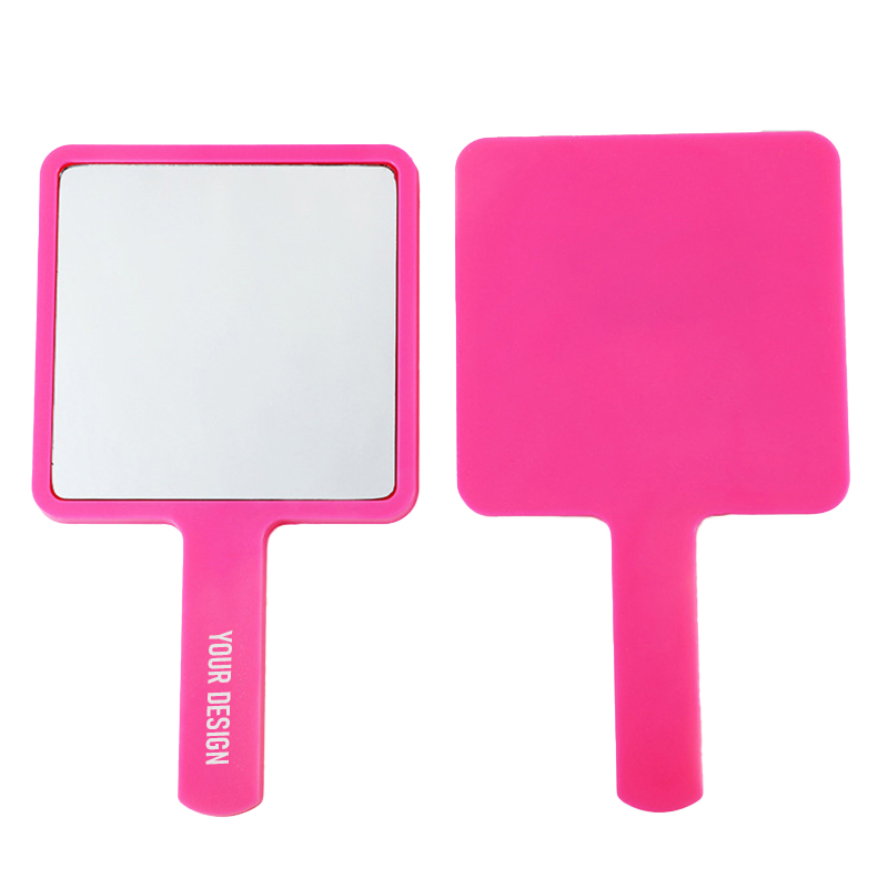Custom Square Handle Makeup Mirror2