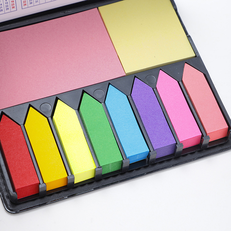 Sticky Memo Notes With PU Box3