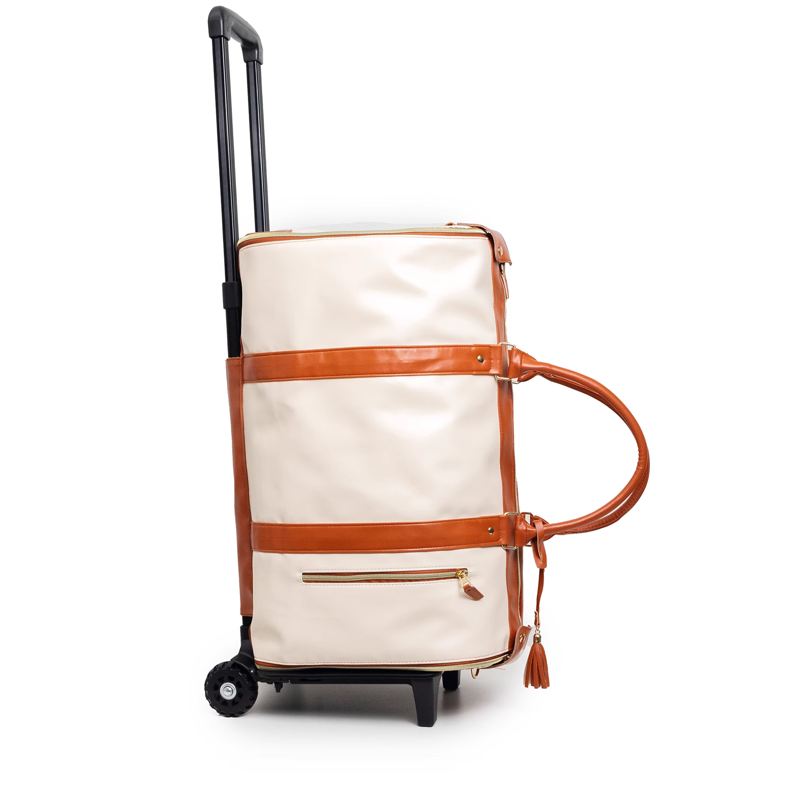Wheeled Garment Bag With Shoe Compartment