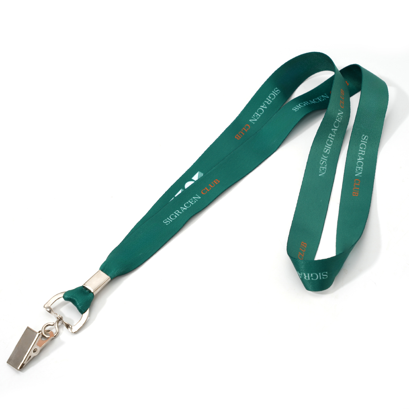 Custom Sublimation Lanyard With Bulldog Clip