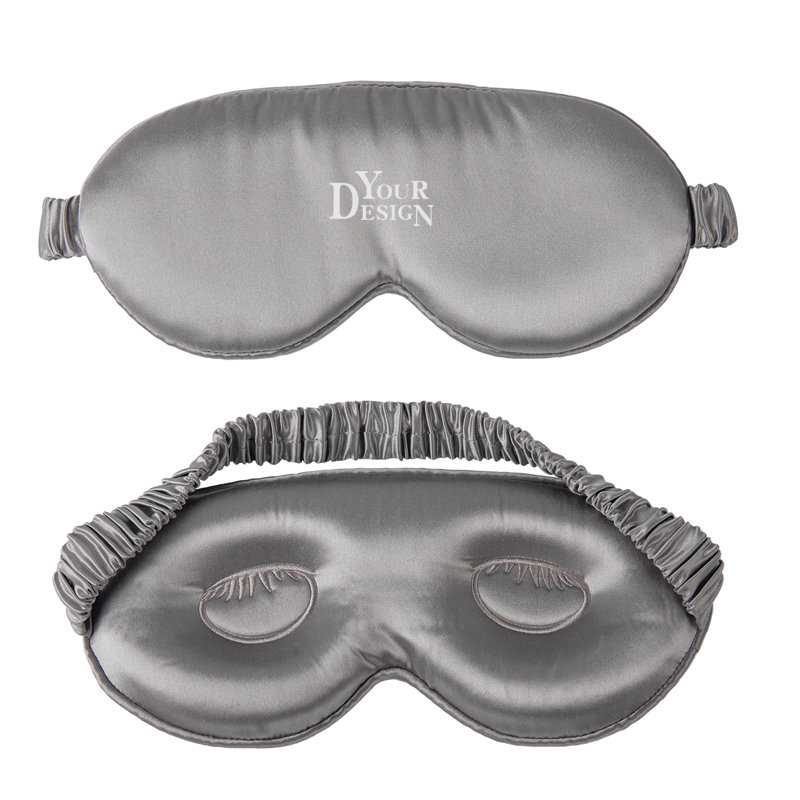 3D Silk Eye Mask With Lash1