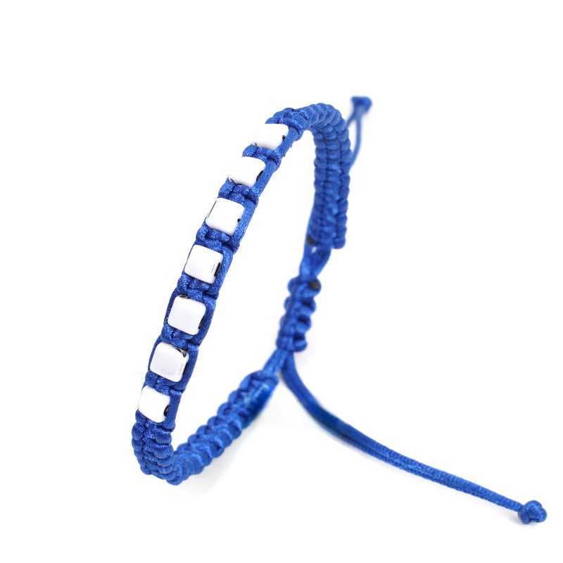 Braided Bracelet With Letter Beads4