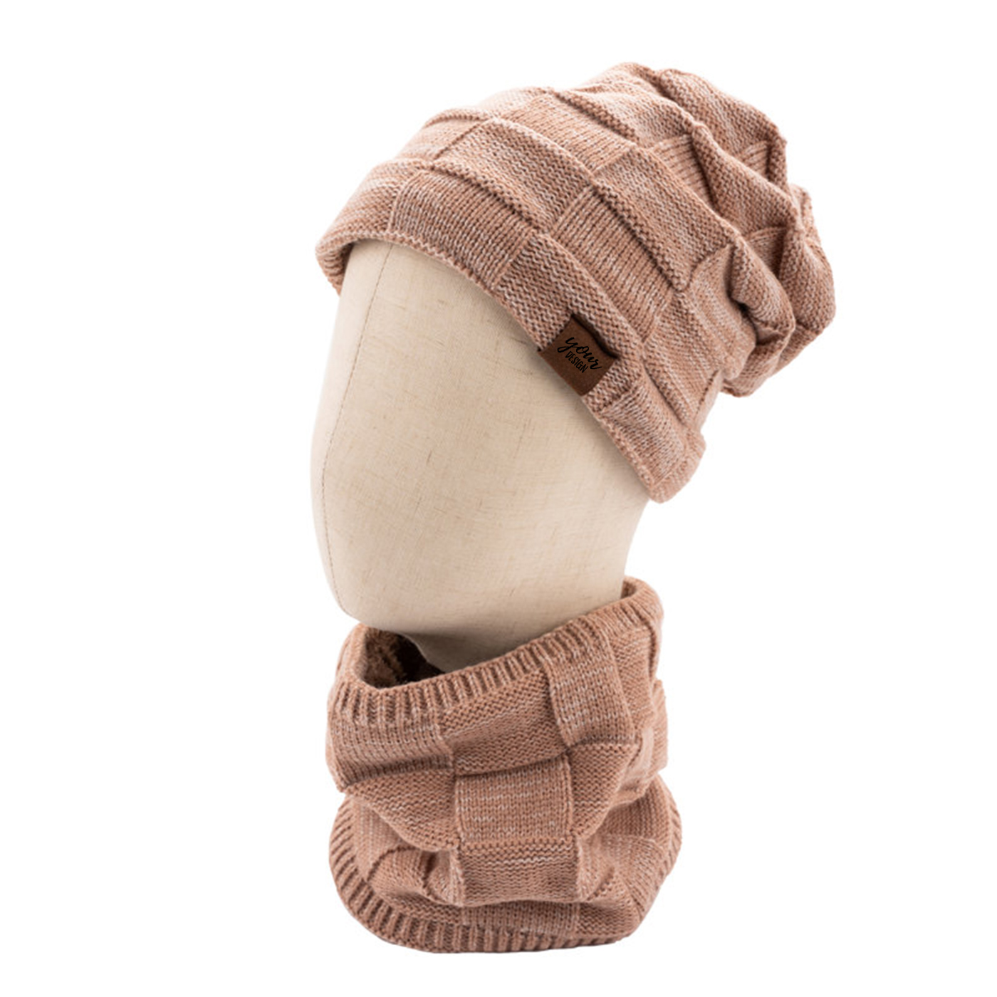Warm Beanie Scarf Set1