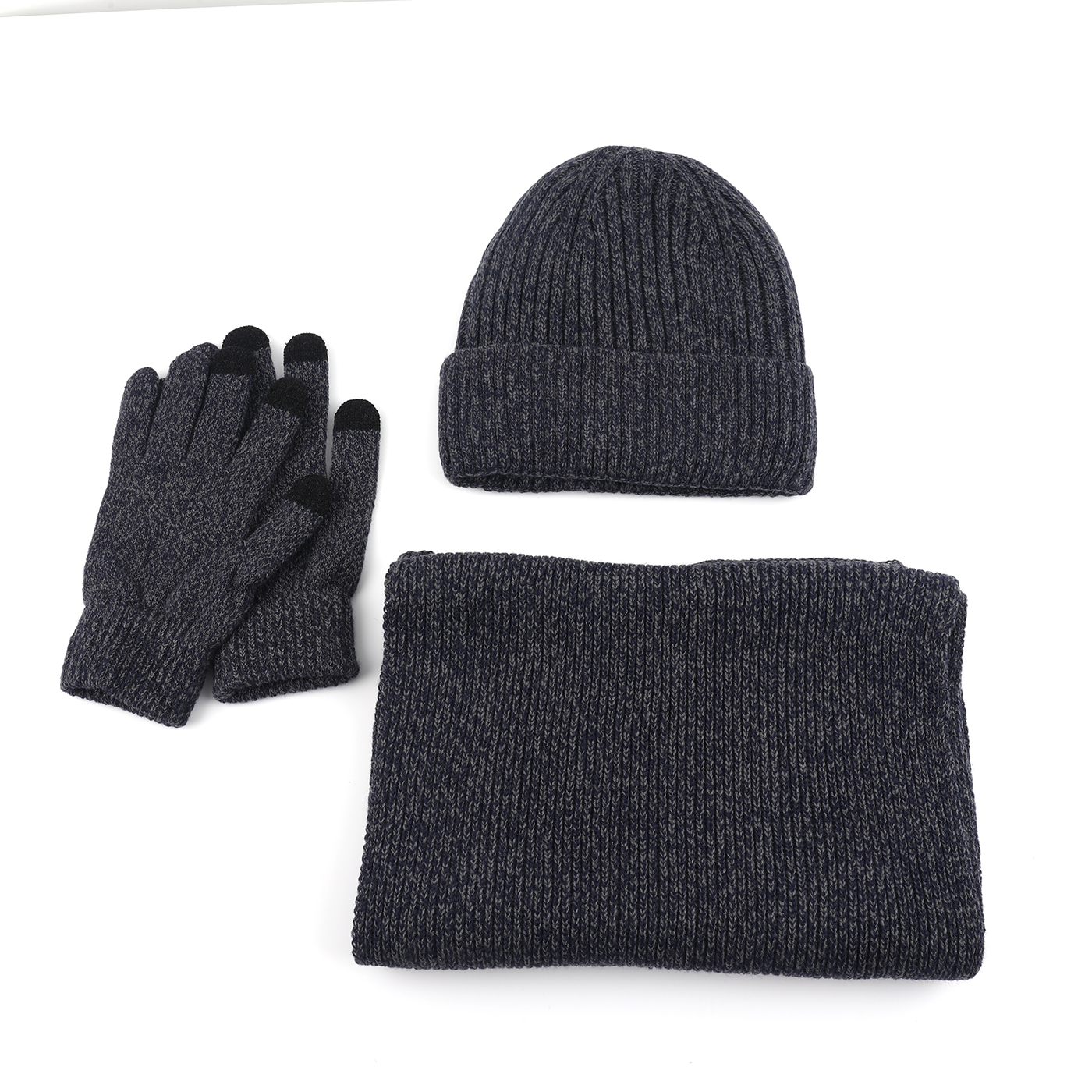 Beanie Scarf Gloves Set
