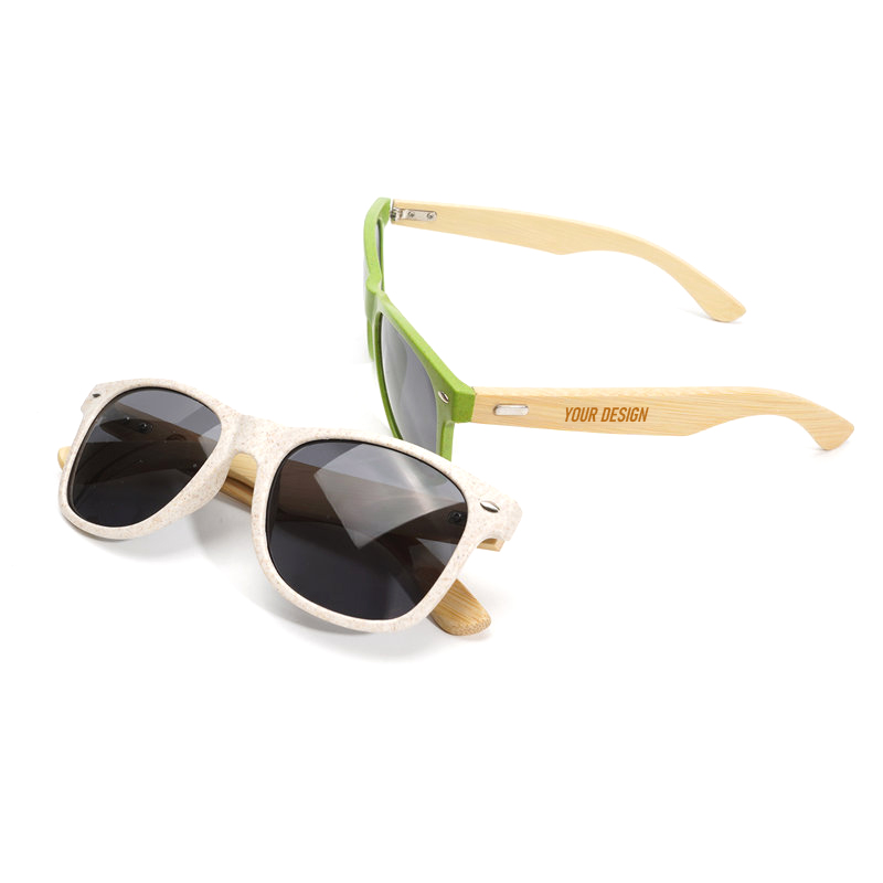 Sunglasses With Bamboo Temples
