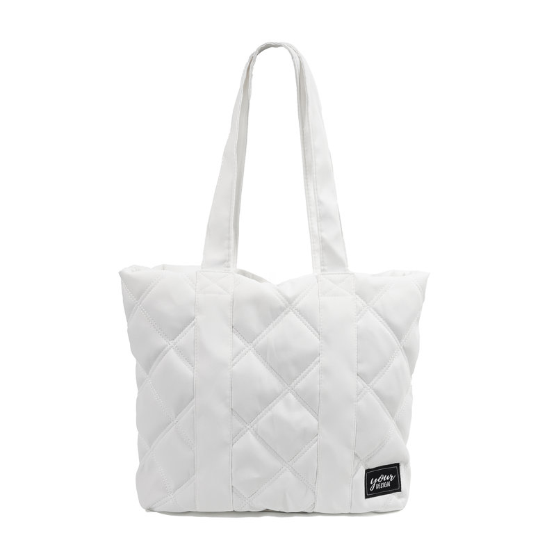 Large Puffer Tote Handbag1