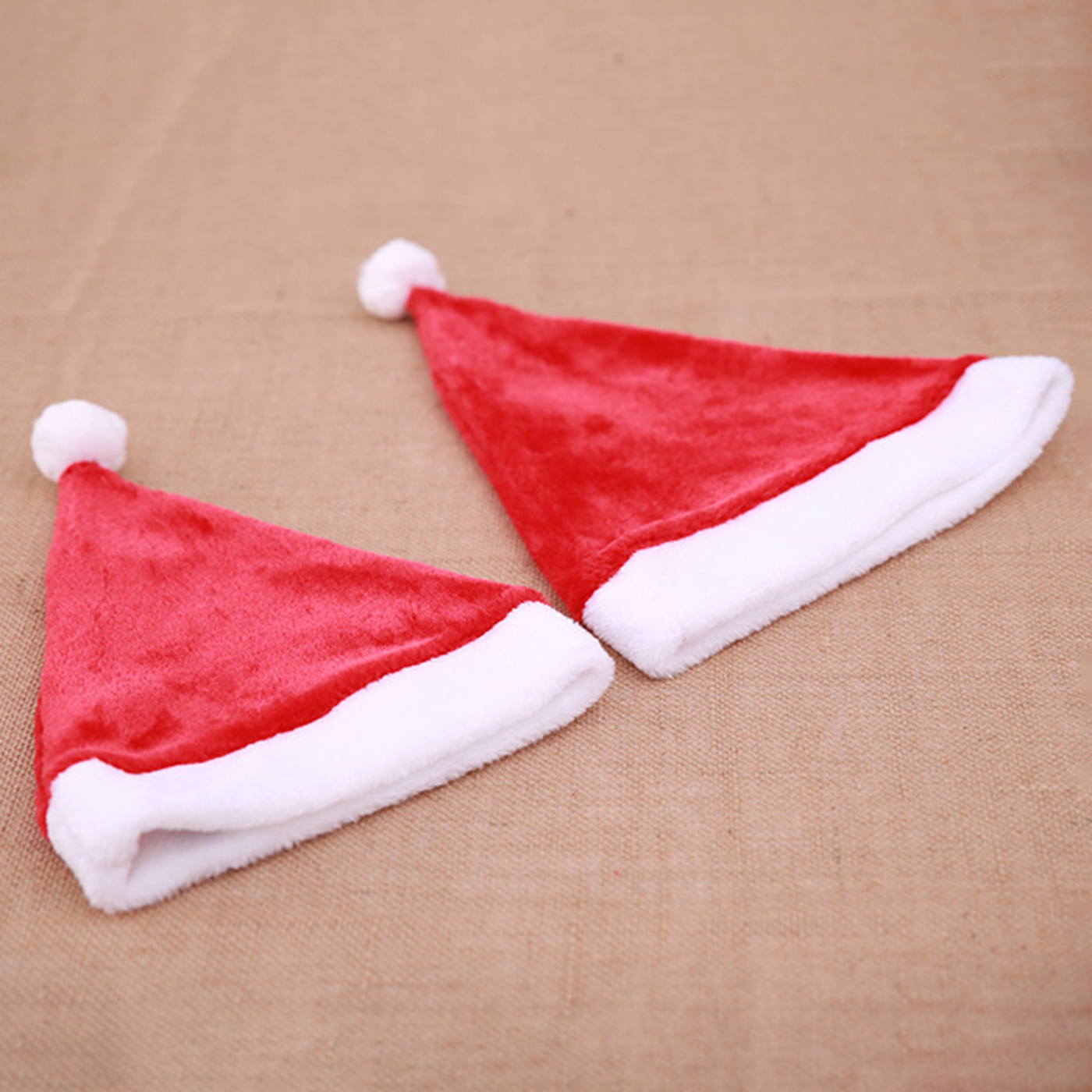 Wine Bottle Wrap Cover Topper Santa Hat2