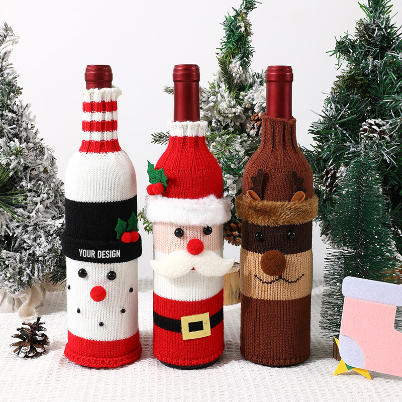 Personalized Wine Bottle Cover Sleeves