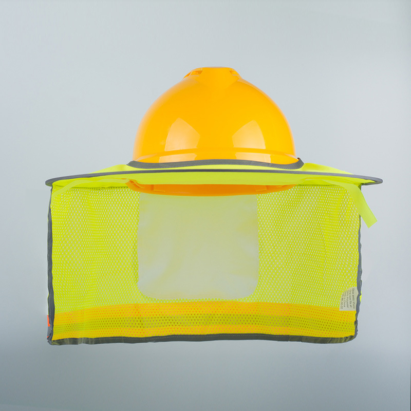 Full Brim Mesh Neck Sunshade Hard Hat2
