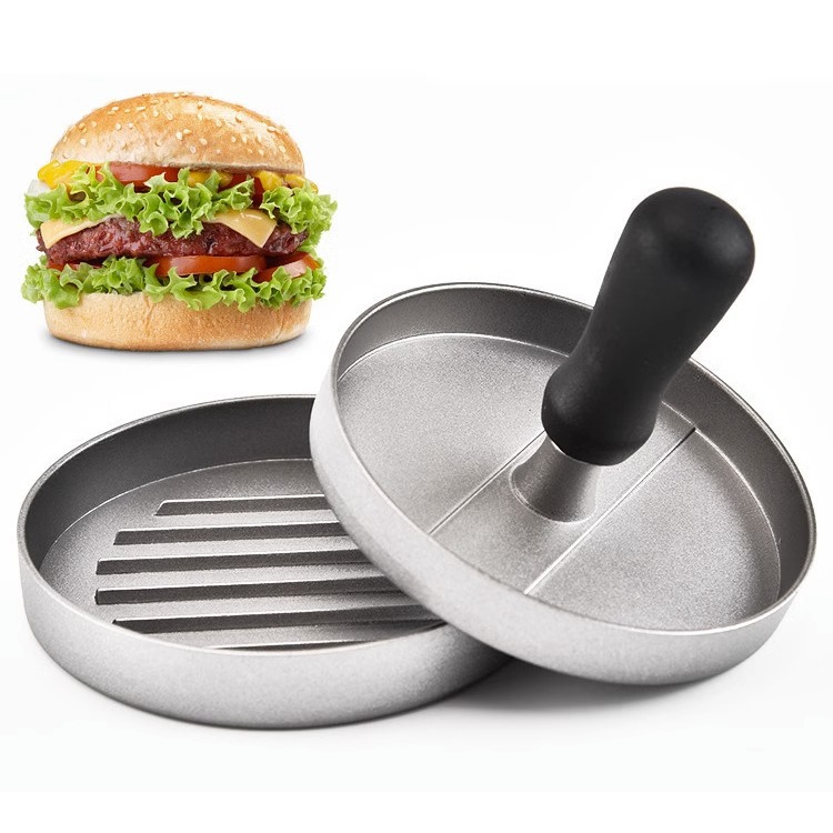 Hamburger Patty Press With Logo