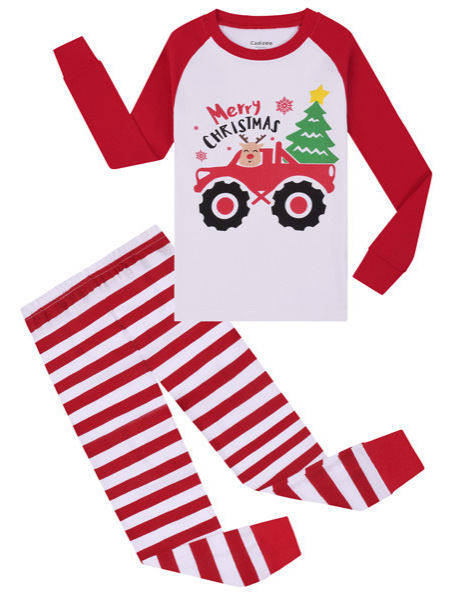 Personalized Long Sleeve Pajamas Set1