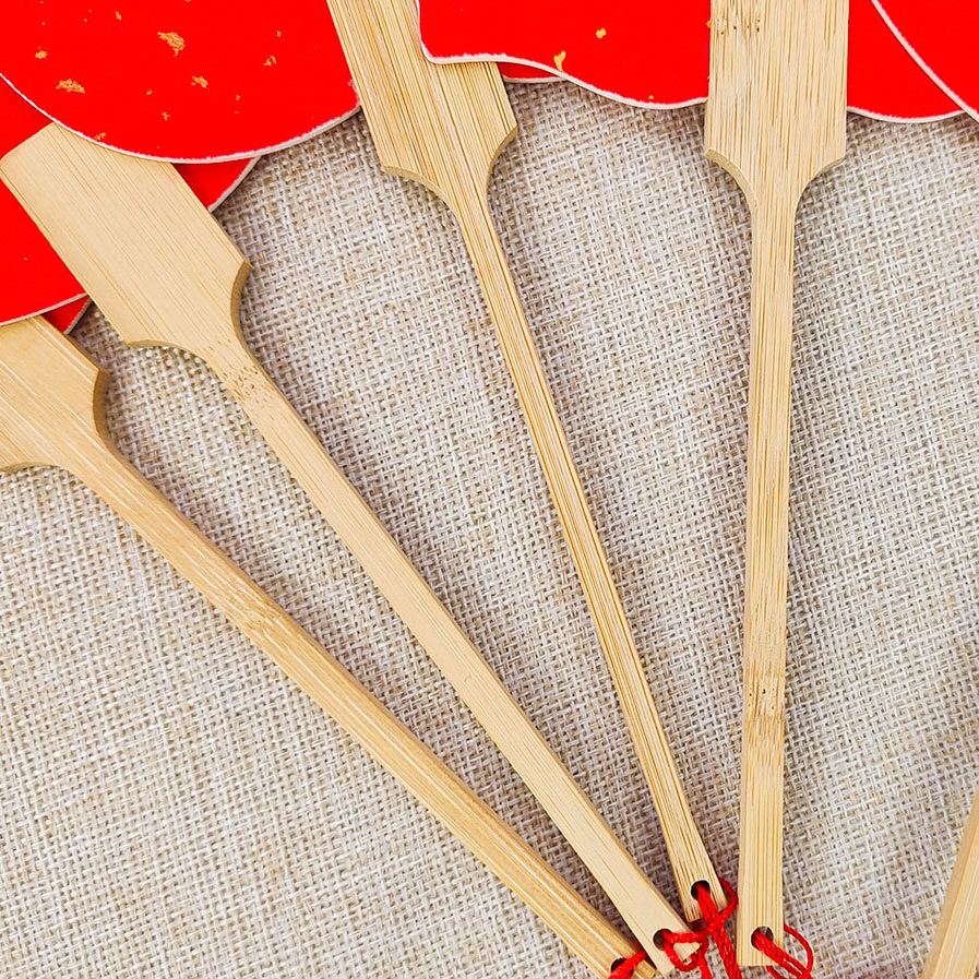 Custom Bamboo Hand Fan2
