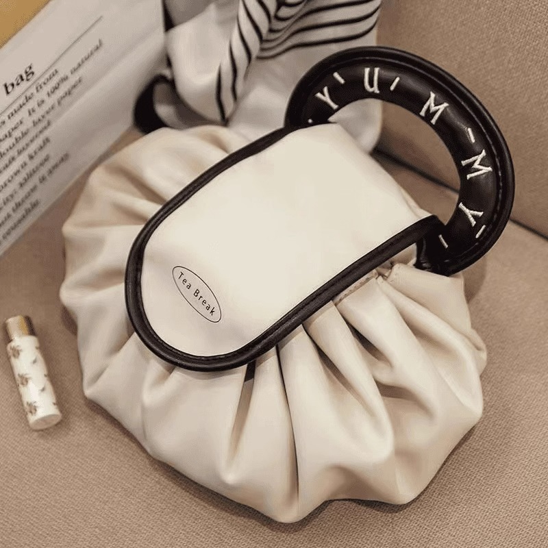 Drawstring Makeup Bag With Hand3