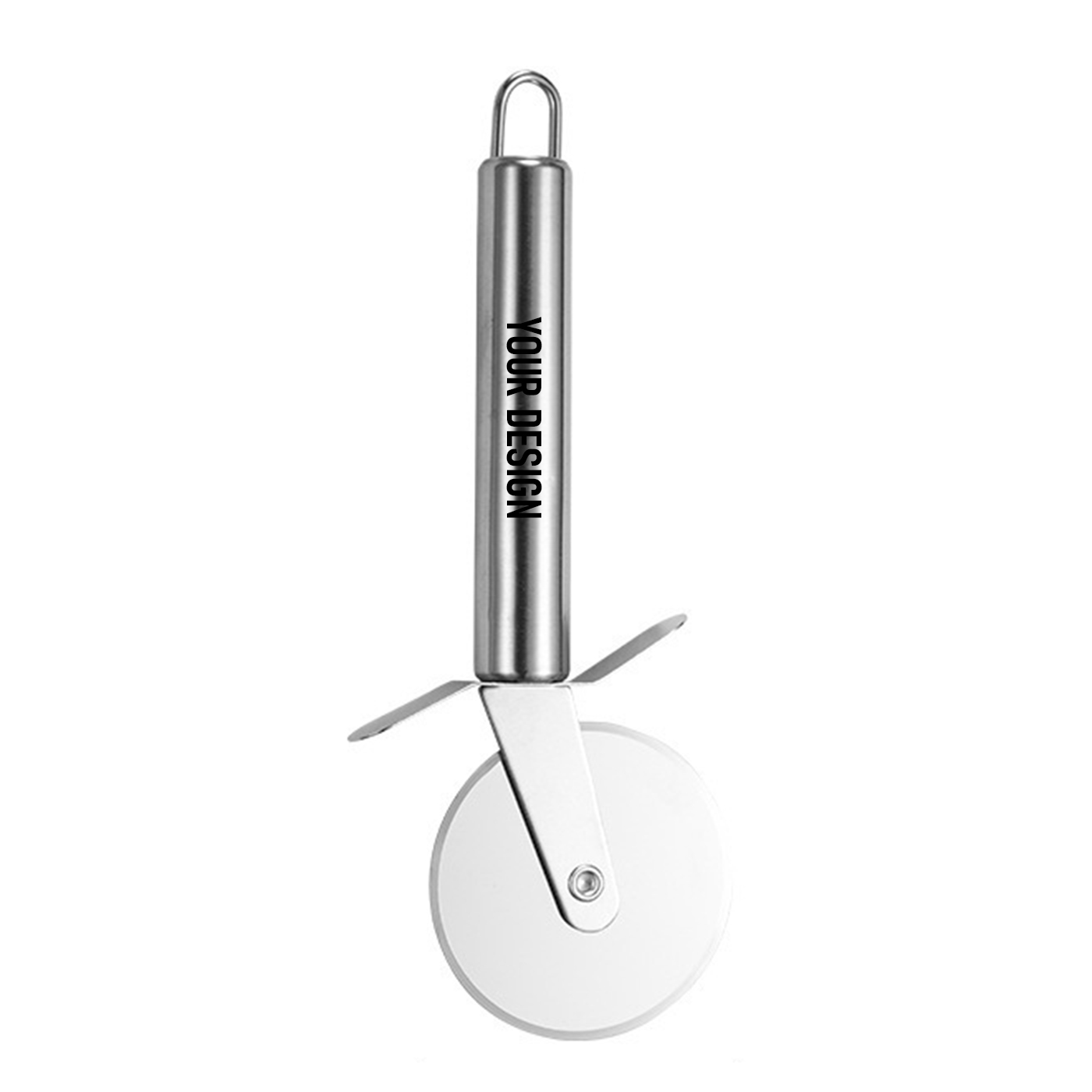 Stainless Steel Pizza Cutter With Handle