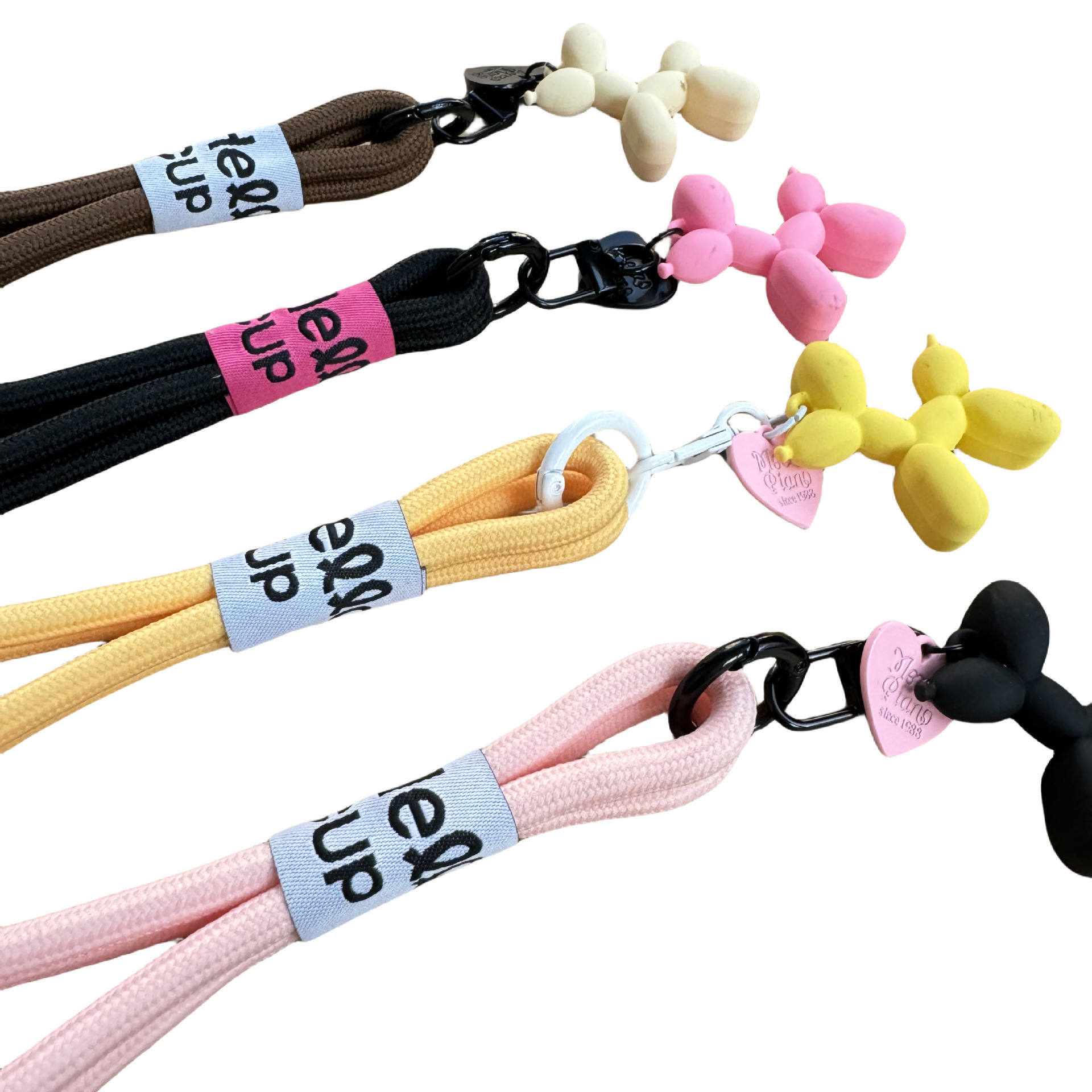 Double Layer Wrist Lanyard Keyring