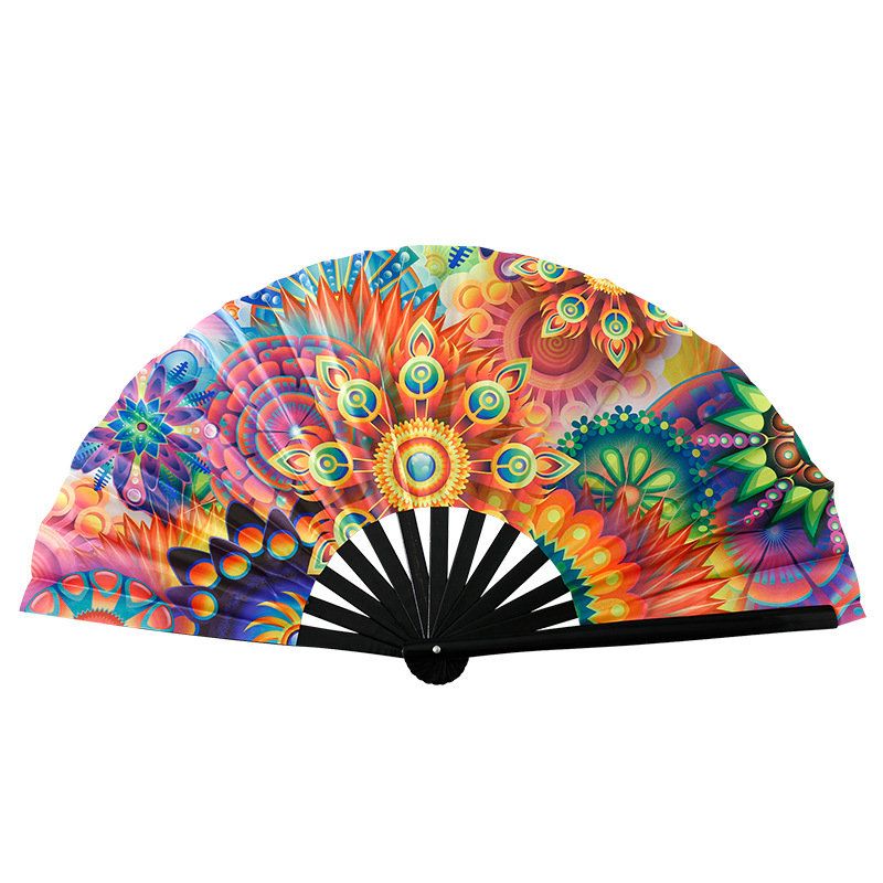 Custom Folding Glow-in-the-dark Fan