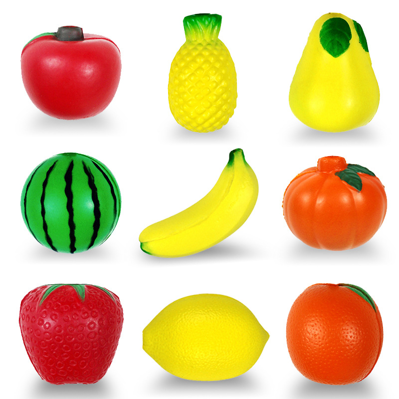 Custom PU Stress Ball Keychain