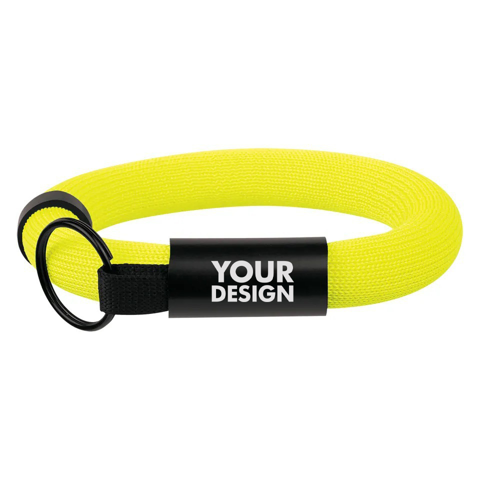 Personalized Floating Wristband Key Holder
