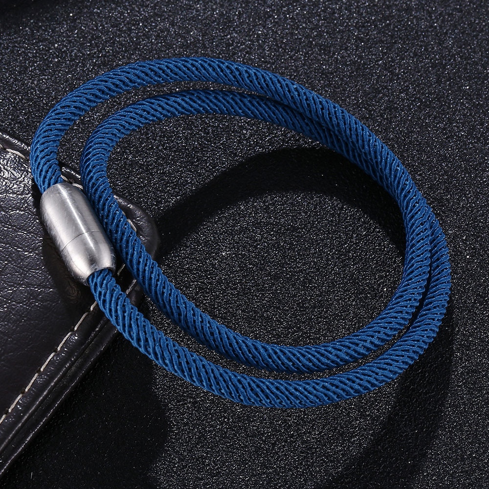 Magnetic Clasp Rope Bracelet3