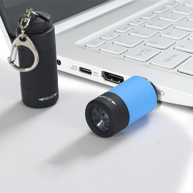 Led Rechargeable Flashlight Keychain3