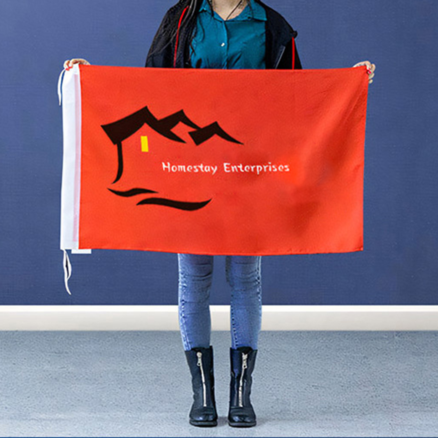 Custom Hand Waving Flag1