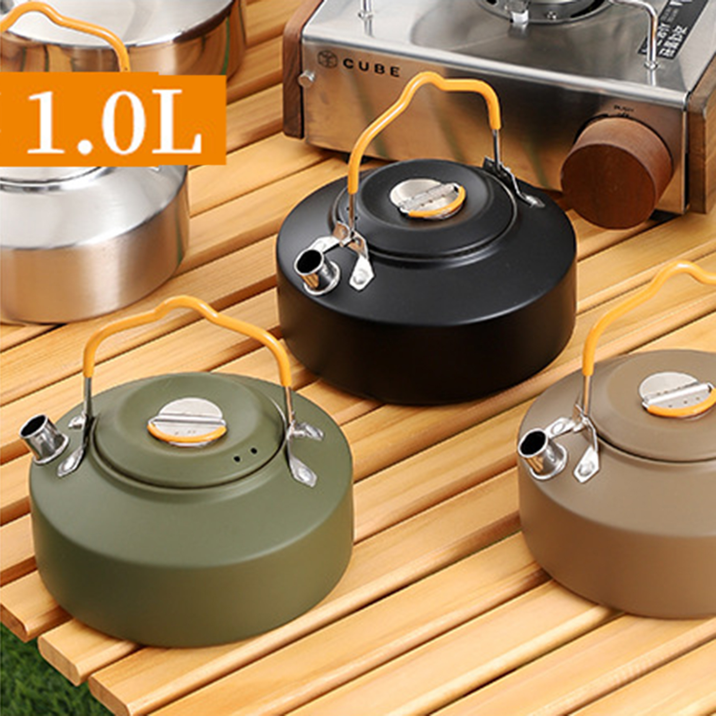 Outdoor Traveling Camping Water Kettle1