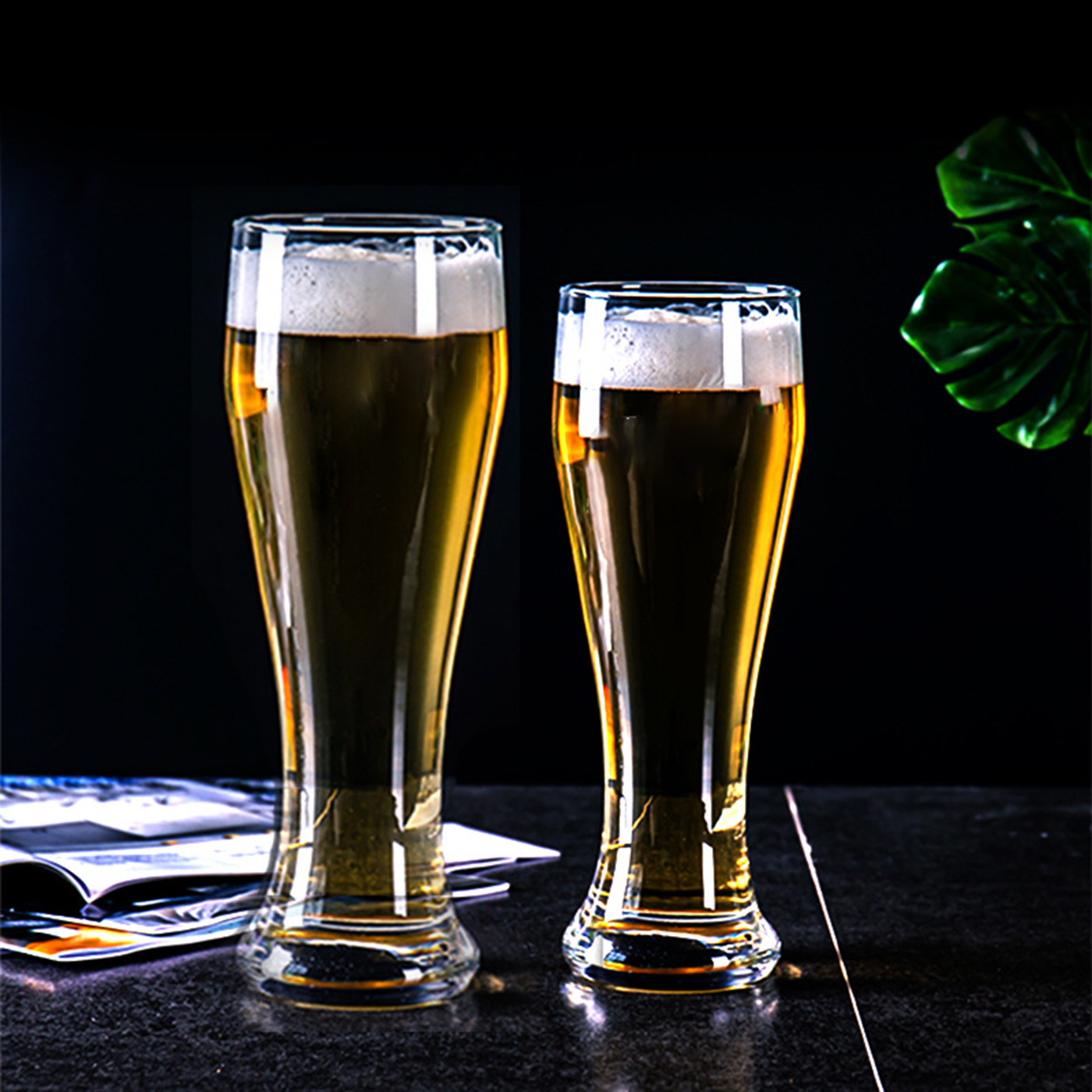 10oz. Weizen Beer Glasses2