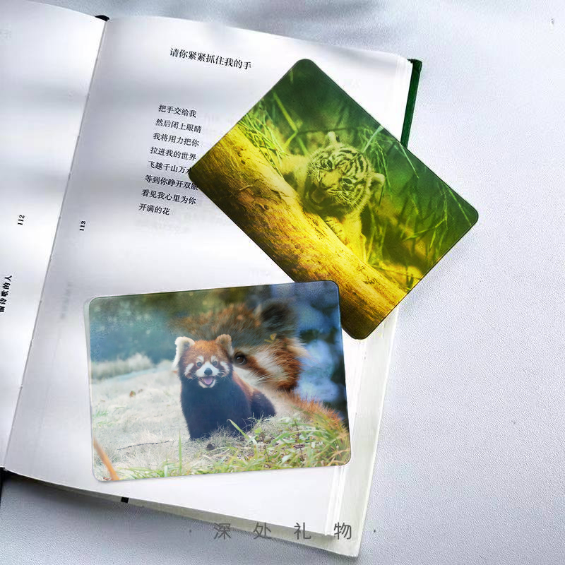Customized 3D Flip Lenticular Photo Card