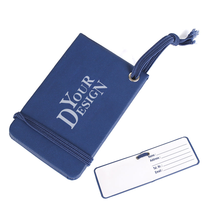 PU Leather Luggage Tag For Suitcase