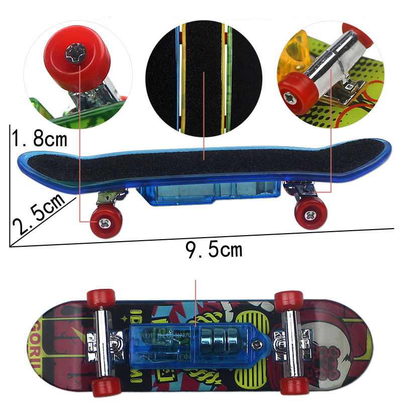 Custom Light-up Mini Finger Skateboards3