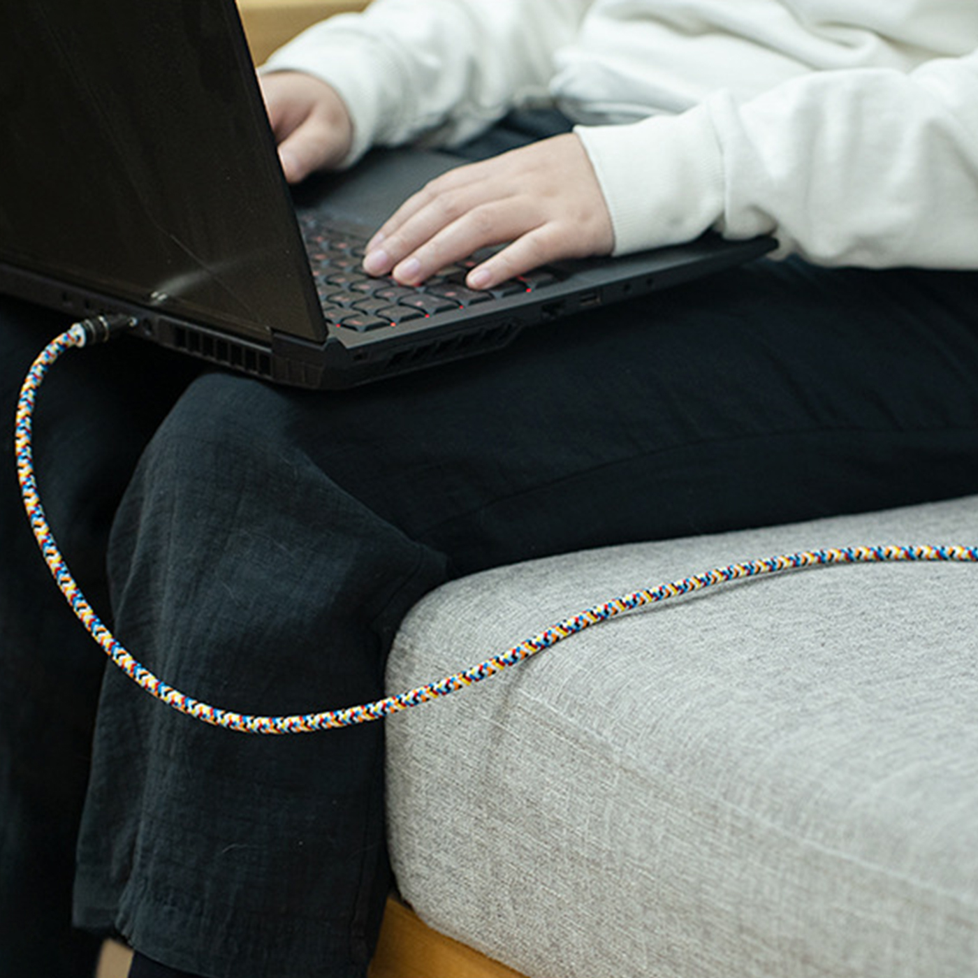 Cell Phone Charging Cable Lanyard2