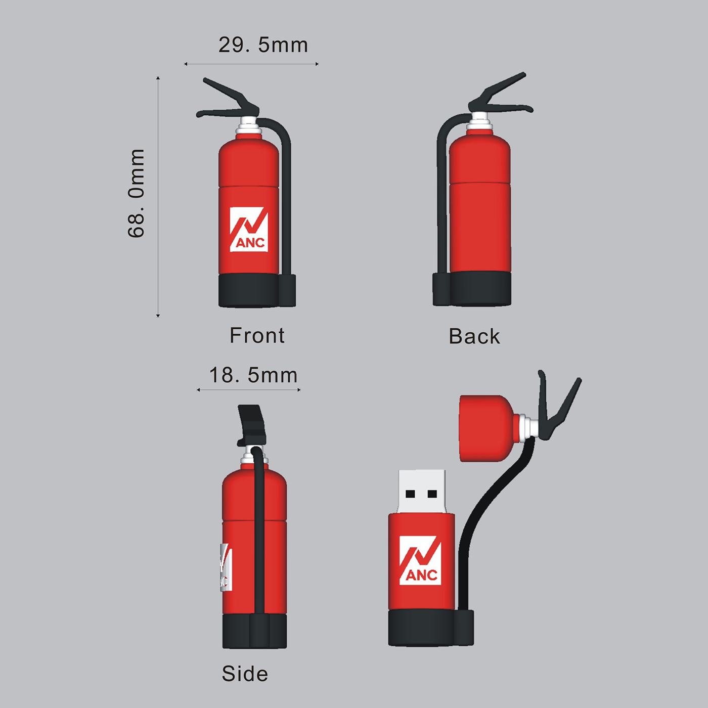 Mini Fire Extinguisher Memory Stick2