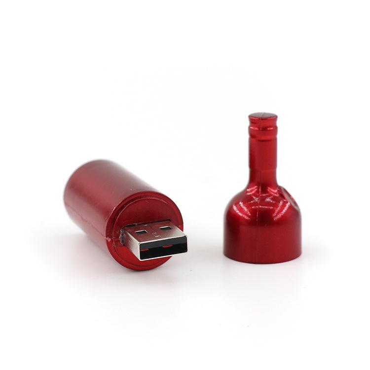 Custom Wine Bottle USB Flash Drive3