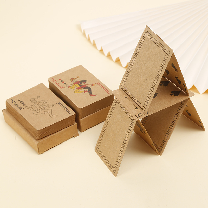 Promotional Kraft Paper Playing Cards1