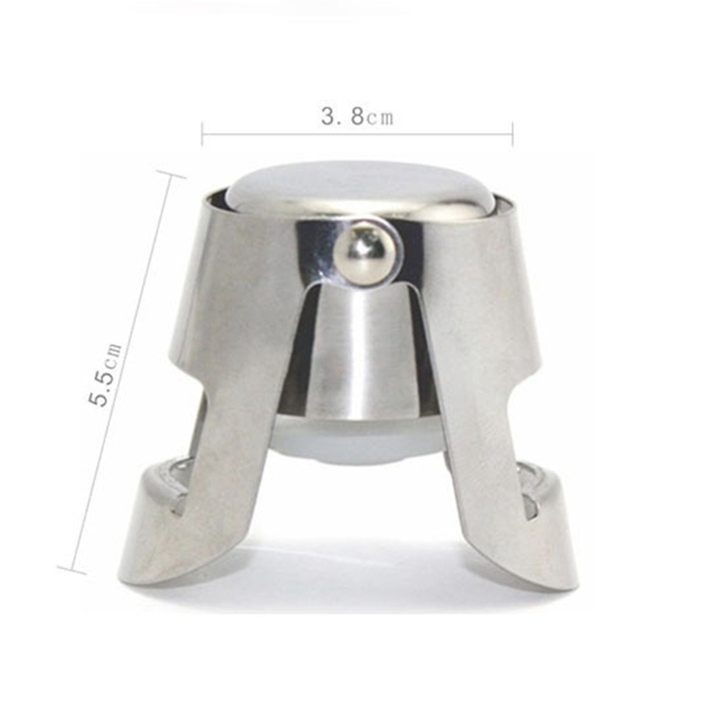 Stainless Steel Champagne Bottle Stopper2