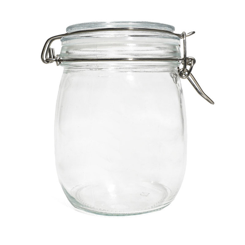 Round Glass Mason Jar2