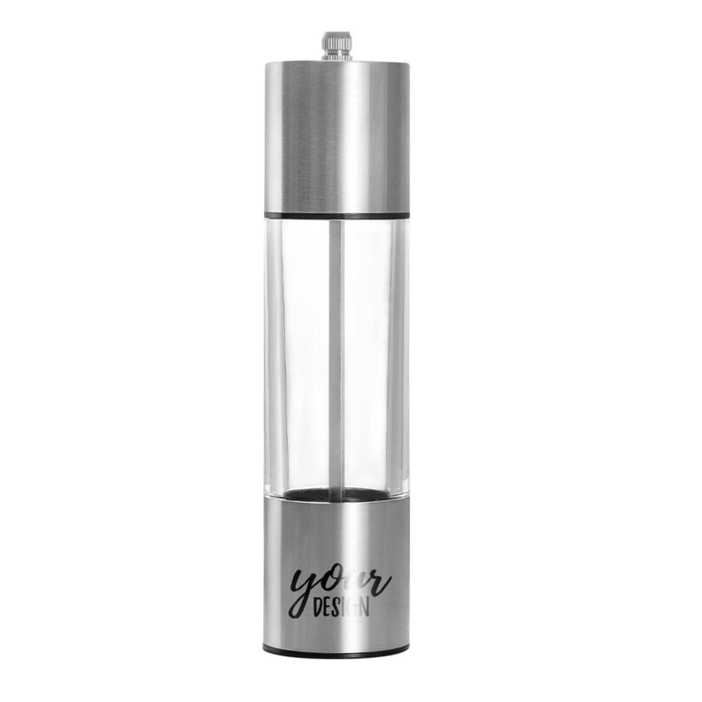 Stainless Steel Pepper Mill