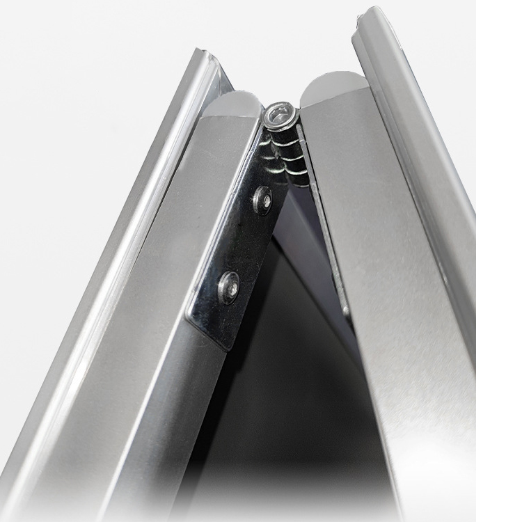 Double Sided Aluminium Poster Display Stand2