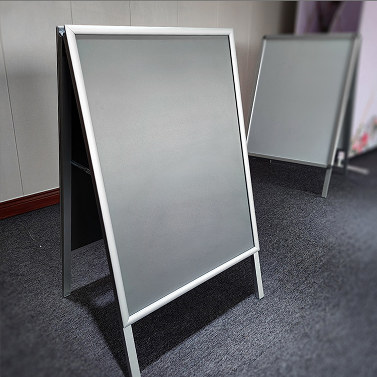 Double Sided Aluminium Poster Display Stand1