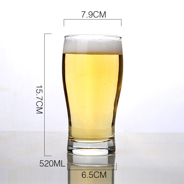 17oz. Personalized Drinking Glass Cup2