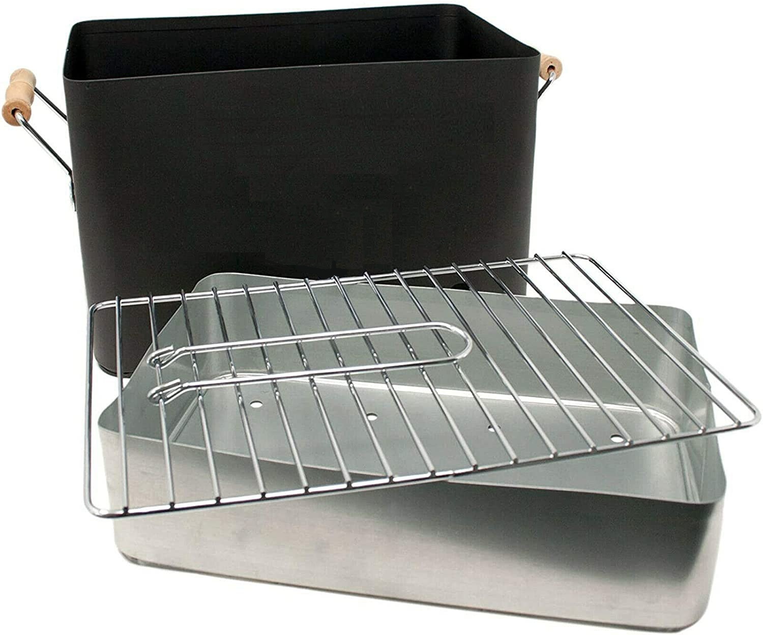 Compact Travel BBQ Bucket With Grill Plate2