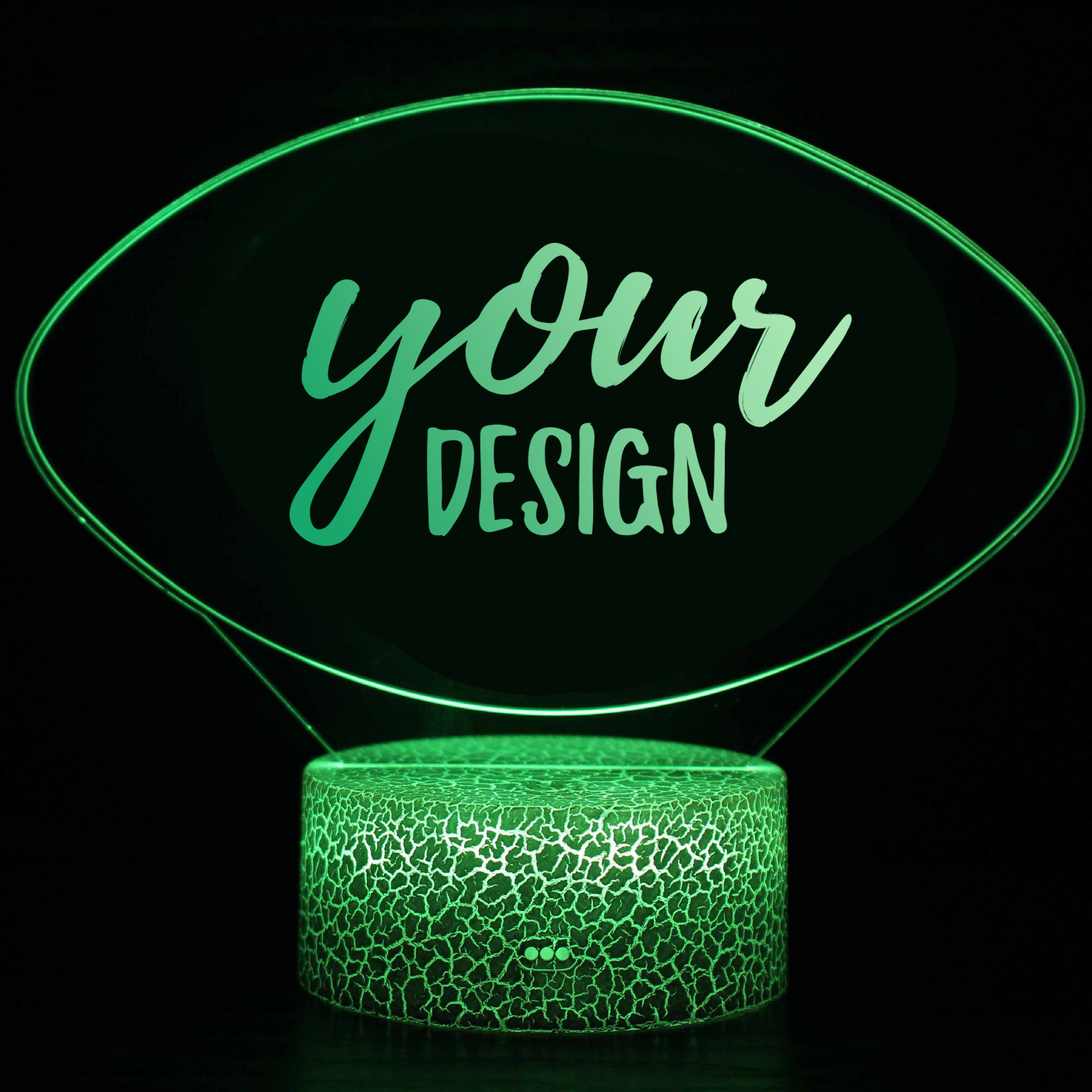 3D Touch Remote LED Night Light