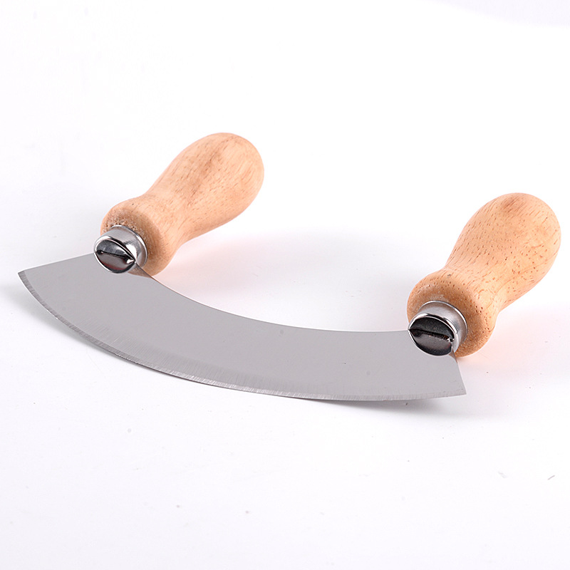 Stainless Steel Mezzaluna Chopper