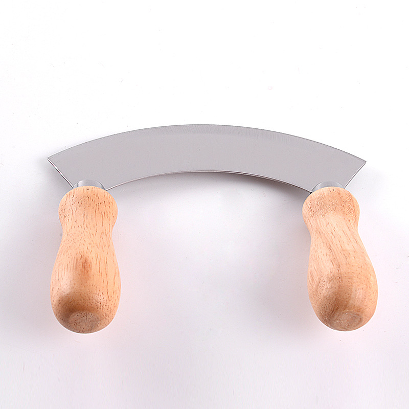 Stainless Steel Mezzaluna Chopper1