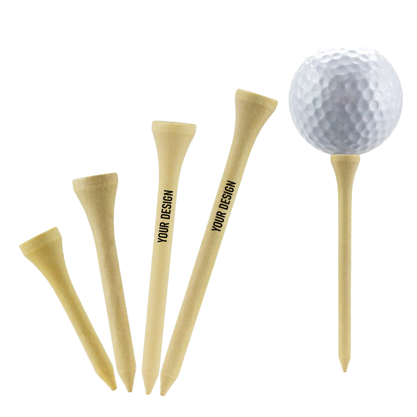 Bamboo Golf Tees