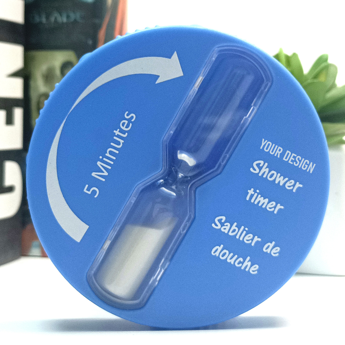 Shower Timer With Suction Cup