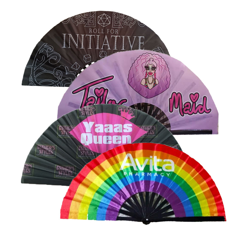 Large Folding Hand Fan1