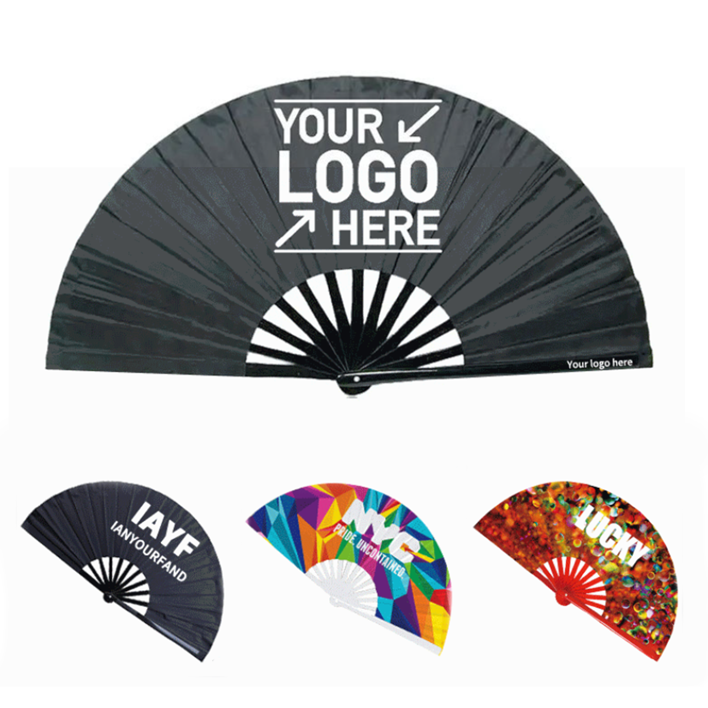 Large Folding Hand Fan